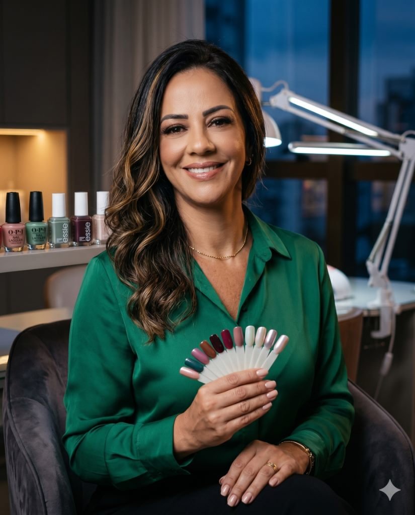 Atendimento no Studio Maísa Nails